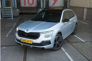 Skoda Kamiq FL 1.0 TSI DSG Monte Carlo | PANO | DIGI DASH | STOEL, STUUR &amp; VOORRUIT VERW. | ADAPTIVE CRUISE | SPORT