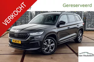 Skoda Kodiaq 1.5 TSI Sportline Business 7p. | TREKHAAK | ADAPTIVE CRUISE | ELEKTR. ACHTERKLEP | ALL SEASON BANDEN